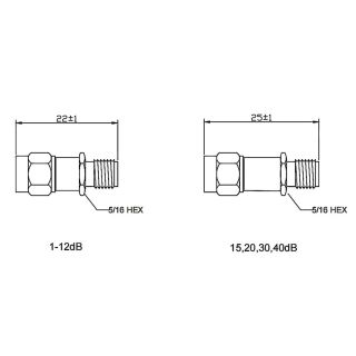 HS-XXdB 2W Fixed Attenuator With SMA Type (18G)_st_Web2